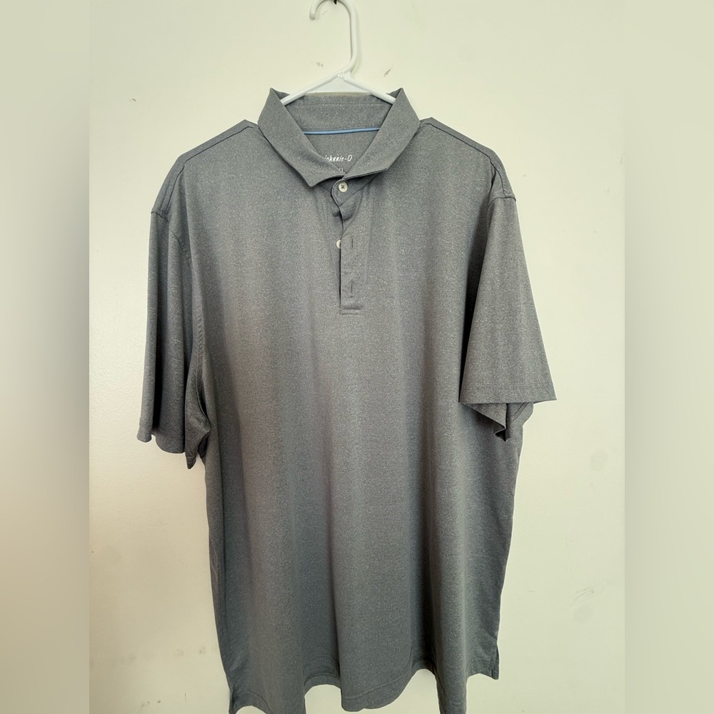 johnnie-O Charcoal Polo Shirt